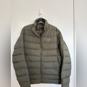 Arc'teryx Men's Forest Green Puffer Jacket